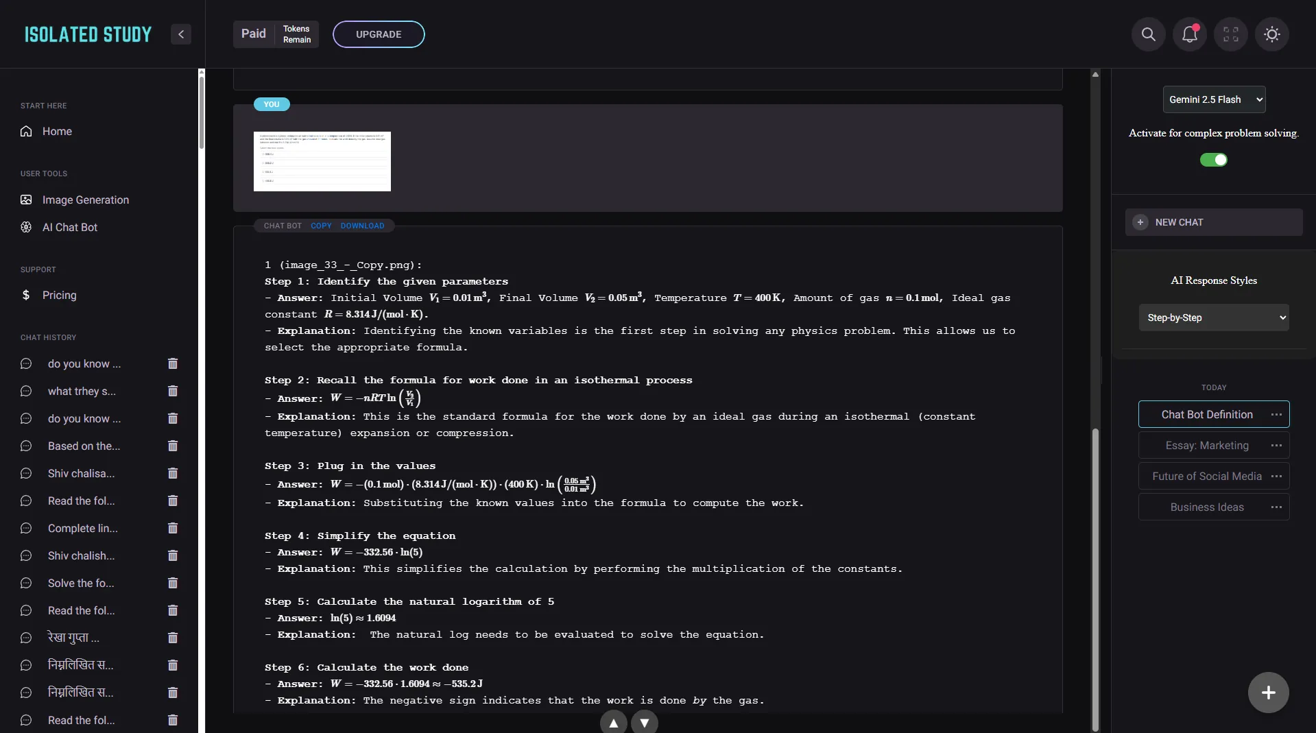 Isolated Study AI screenshot 4